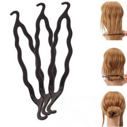 Barrette plecionka kobiety Lady magia włosów Twist stylizacja klip Stick warkocz ekspres do narzędzie do włosów akcesoria do wło