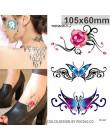 3D motyl Body Art wodoodporne tymczasowe tatuaże dla mężczyzn kobiety Sexy kolory mały naklejki hurtowych RC2206