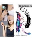 3D motyl Body Art wodoodporne tymczasowe tatuaże dla mężczyzn kobiety Sexy kolory mały naklejki hurtowych RC2206