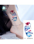 3D motyl Body Art wodoodporne tymczasowe tatuaże dla mężczyzn kobiety Sexy kolory mały naklejki hurtowych RC2206