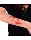 3D duże tymczasowe tatuaż mężczyźni wodoodporna rękawy tatuaże dla mężczyzn konwersji tatuaży, które można przekazywać fałszywy 