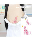 Body Art wodoodporna tymczasowe tatuaże papier kobiety proste 3d kot projekt małe naklejki tatuaż hurtownia RC-458
