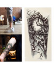 Nowa moda mężczyzna 3D tatuaż ramię robota wodoodporna tymczasowa naklejki z tatuażami