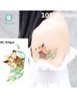 Body Art wodoodporne tymczasowe tatuaże papier dla kobiet i dzieci 3d piękny Fox projekt małe ramię tatuaż naklejki RC-392