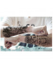 Budda tatuaż wzory naklejki projektant tatuaż – ozdoba na ciało mężczyźni tymczasowa naklejka tatuaż fałszywy tatuaż duże tymcza