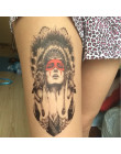 Gorąca sprzedaż wysokiej jakości nowy wodoodporna Sexy indyjskie kobiety tymczasowy tatuaż duże ramię tatuaże Body Art