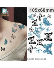 Body Art Sex produkty wodoodporne tymczasowe tatuaże dla mężczyzn kobiety piękny czarny kot projekt flash tatuaż naklejki HC1167