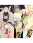 1 sztuka DIY ciało Arm Art tatuaż kobiety mężczyźni naklejka HB516 róża kwiaty obraz projekt tymczasowy tatuaż naklejki dekoracj