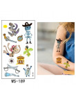 Glaryyears 1 arkusz gorąca tymczasowa naklejka tatuaż pirat makijaż fałszywe tatuaż moda Flash tatuaż wodoodporny małe Body Art 