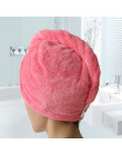 25x65 cm kobiety czepek kąpielowy Super chłonne szybkoschnąca ręcznik z mikrofibry turban do suszenia włosów Salon Showl żel nar