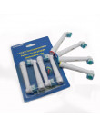 4 sztuk elektryczny wymienne główki do szczoteczki do zębów do Braun Oral B zęby czyste