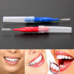 30 sztuk zębów nici higiena jamy ustnej nić dentystyczna miękka plastikowa szczoteczka międzyzębowa wykałaczka zdrowe do czyszcz
