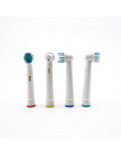 4 sztuk elektryczny głowica szczoteczki do zębów dla jamy ustnej B elektryczna szczotka do zębów wymienne główki do szczoteczki 