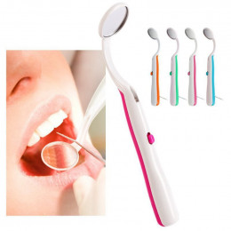 1 PC nowy LED Light zębów Oral Dental lustro Super jasne usta lustro podświetlane narzędzie do pielęgnacji zębów higieny jamy us