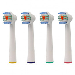4 sztuk Oral B części zamienne do elektrycznej szczoteczki do zębów głowy dla Braun nowy uniwersalny głowica szczoteczki do zębó
