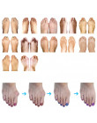 1 para żel silikonowy zespół cieśni kanału nadgarstka duży separator palców stopy rozsiewacz, siewnik do łagodzi ból stóp stopa 