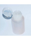Plastikowe przezroczyste buteleczki z wygodną pompką na kosmetyki pojemniki z dozownikiem wielokrotnego użytku
