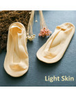 1 para 3D łuk masaż stóp opieka zdrowotna kobiety letnie skarpetki lodu jedwabne skarpetki płytkie usta żel krzemionkowy niewido