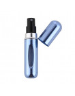 Elegancka mini buteleczka z wygodnym atomizerem na perfumy zamykany pojemnik wielokrotnego użytku