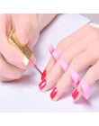 50 sztuk/zestaw różowy Nail Art palce separatory palce stóp gąbka miękki żel UV narzędzia polski Manicure Pedicure profesjonalny