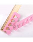 50 sztuk/zestaw różowy Nail Art palce separatory palce stóp gąbka miękki żel UV narzędzia polski Manicure Pedicure profesjonalny