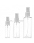 Przezroczyste mini buteleczki z atomizerem na perfumy pojemniki na kosmetyki do bagażu podręcznego
