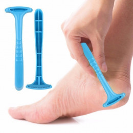 Nowa pielęgniarstwo stóp Pedicure nóż profesjonalne skrobanie pielęgnacja stóp narzędzia nóż martwy naskórek usuwania ergonomicz