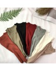 Dzianiny Camisole Top kobiety Knitting Off-na ramię Tank Crop topy dziewczyny z dzianiny Camisole bez rękawów krótki Tee koszule