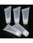 Miękka tubka kosmetyczna 5 ml/10 ml plastikowa pojemniki balsam puste opakowanie na kosmetyk tubka wyciskana