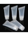 Miękka tubka kosmetyczna 5 ml/10 ml plastikowa pojemniki balsam puste opakowanie na kosmetyk tubka wyciskana