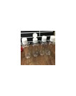 4 sztuk/zestaw przenośny pusta butelka 100 ml plastikowe butelki do podróży Sub butelki szampon kosmetyczne pojemnik na balsam @