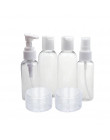Nowy przenośny przejrzyste podróży kosmetyczne butelki punkty butelkowanie sześć zestawów dropship uroda makijaż 8.31