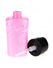 Monja 230ml Nail Art butelka lakier żelowy UV usunąć płyn alkoholu do przechowywania naciśnij dozownik z pompką pusta butelka na