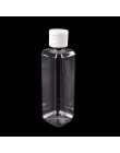 Przezroczyste mini buteleczki na kosmetyki pojemniki do przechowywania płynów z wygodnym aplikatorem wielokrotnego użytku