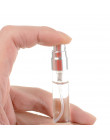 Gorąca sprzedaż 5 ml wkładem Mini butelki perfum w sprayu aluminium Spray Atomizer przenośne podróży kosmetyczne pojemnik butelk