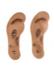 Ciała Detox odchudzanie stopy magnetycznej akupunktura punkt terapii wkładka poduszka do masażu Acupunctura ochraniacze na buty)