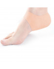 2 sztuk narzędzie do pielęgnacji stóp miękkiego silikonu medycznego wkładki żel nawilżający skarpetki pęknięty stóp pielęgnacja 