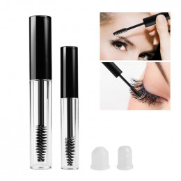 2 sztuk Pop pusty czarny rzęs maskara w tubce krem fiolka/pojemnika 3.5mL + 1.5ml modne Drop Shipping do makijażu kosmetyczne