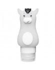 Y & W & F 1 pc Cartoon zwierząt śliczne emulsji butelki dozowania silikonowe przenośne kosmetyki szampon pojemnik piękno podróży