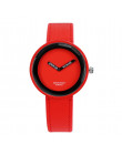 Gorąca sprzedaż moda damska zegarki skórzany zegarek dla pań kobiet zegarki młodych zegarek dziewczęcy prosty zegar reloj mujer 