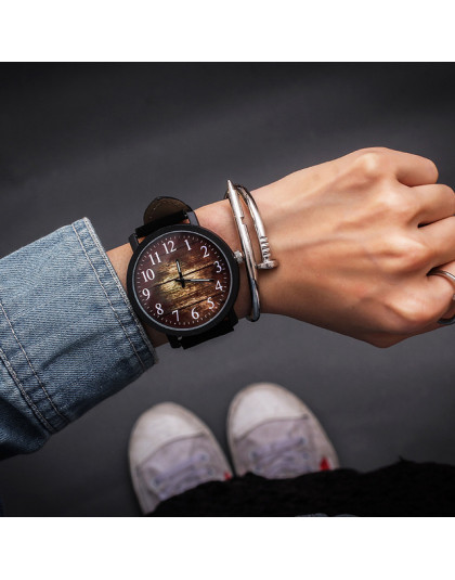 Moda zegarek na rękę kobiet zegarek panie kwarcowe zegarki na rękę dla kobiety zegar kobiet godzin Hodinky Montre Femme duża tar