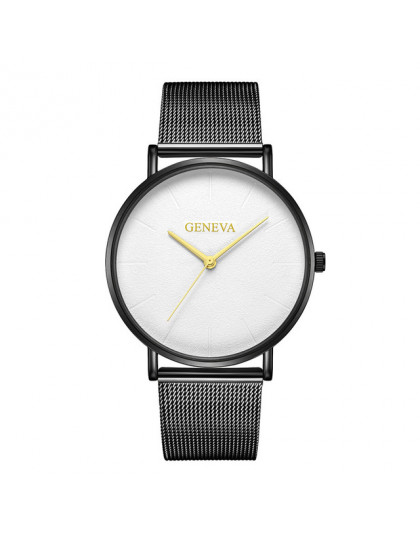 Top marka kobiet zegarki luksusowe kwarcowy zegarek na co dzień kobiety ze stali nierdzewnej siateczkowy pasek zegarek z ultra c