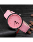 Cukierki kolor Unisex proste numer zegarki kobiety japoński moda luksusowy zegarek kwarcowy pasek zegarek na rękę dziewczyny pre