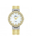 Kobiet zegarki luksusowe marki bransoletka do zegarka wodoodporna Dropshipping 2019 diament zegarki na rękę Ladies dla kobiety z