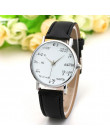 Zegarek dla pań moda matematyka funkcja wzór stopu skórzany pasek Analog Quartz Vogue zegarki na rękę zegarki dla kobiet Reloj M