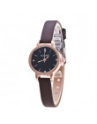 Montre femme zegarek dla pań kobiet zegarki nowy minimalistyczny moda skórzany pasek zegarek kwarcowy zegarek kobieta zegar prez