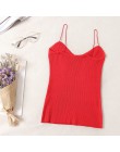 2019 Crop Tops Tamls Camis Camisole tank Moda Mujer tshirt dzianina top bez rękawów T Shirt Blosas Casual