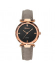 Genewa elegancki temperament kobiet skórzany pasek genewa kwarcowy analogowy diamentowy zegarek zegarki Reloj de dama Y5