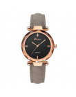 Genewa elegancki temperament kobiet skórzany pasek genewa kwarcowy analogowy diamentowy zegarek zegarki Reloj de dama Y5