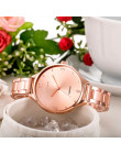 5004 reloj mujer moda kobiety kryształ ze stali nierdzewnej analogowy zegarek kwarcowy  montre femme New Arrival relogio Hot sp